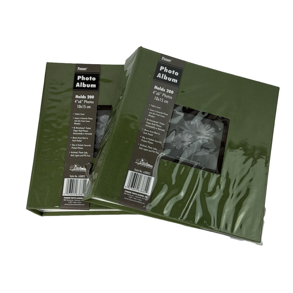 New Pioneer Green Photo Albums
